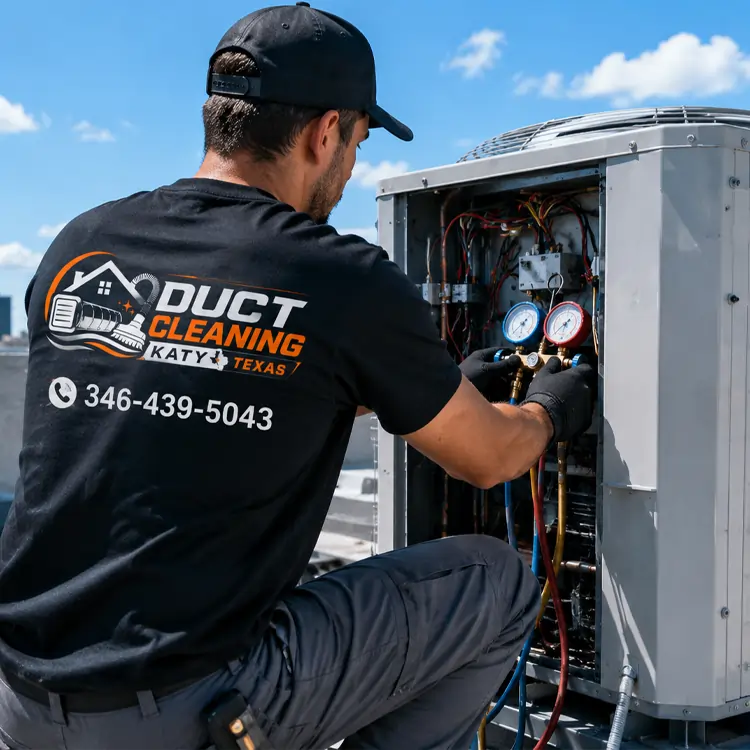 HVAC service technician