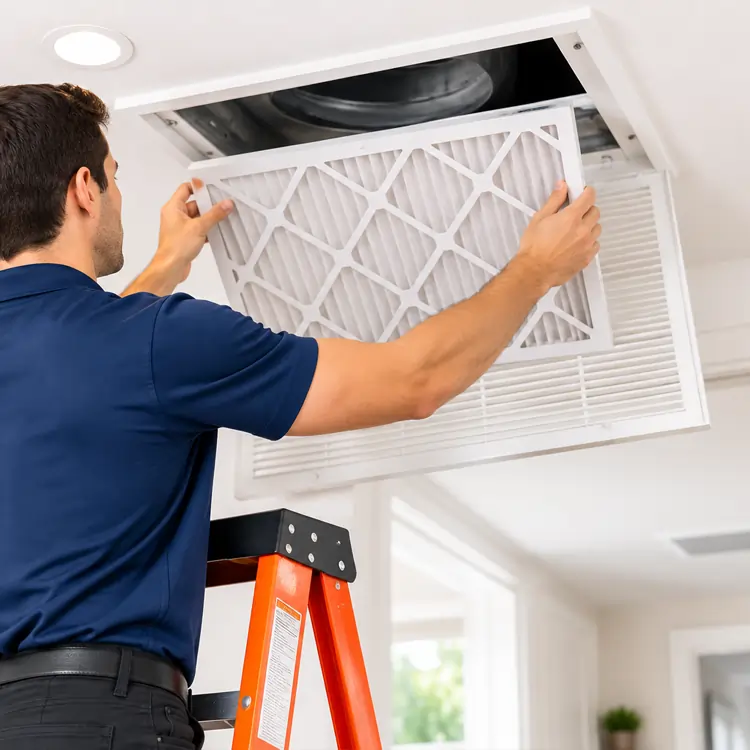 Air filter replacement