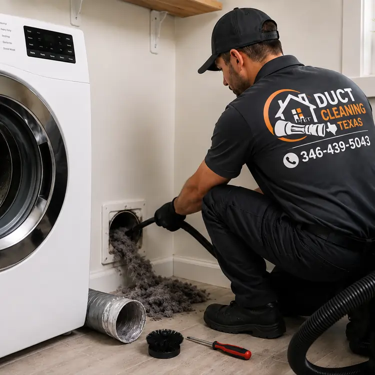 Dryer vent cleaning