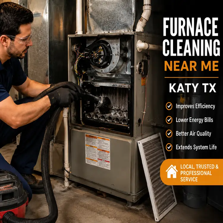 Furnace cleaning technician